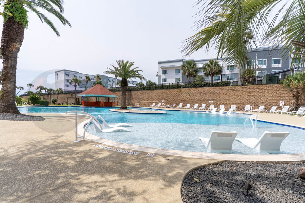 The largest of the 3 pools