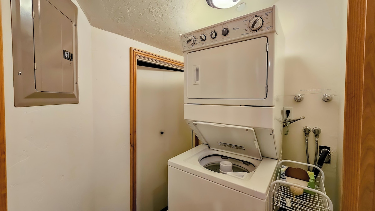 For your convenience, a washer and dryer are available for use throughout your stay.
