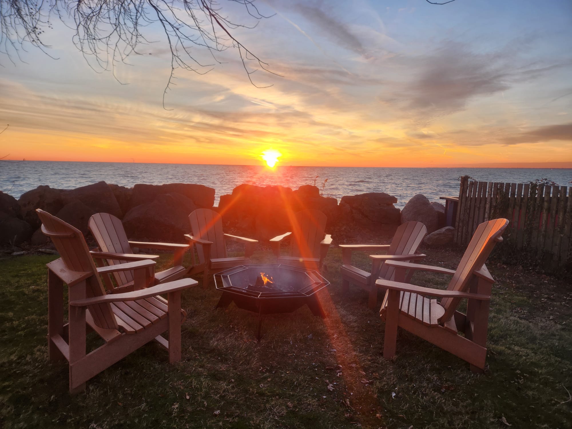 Backyard Seating View