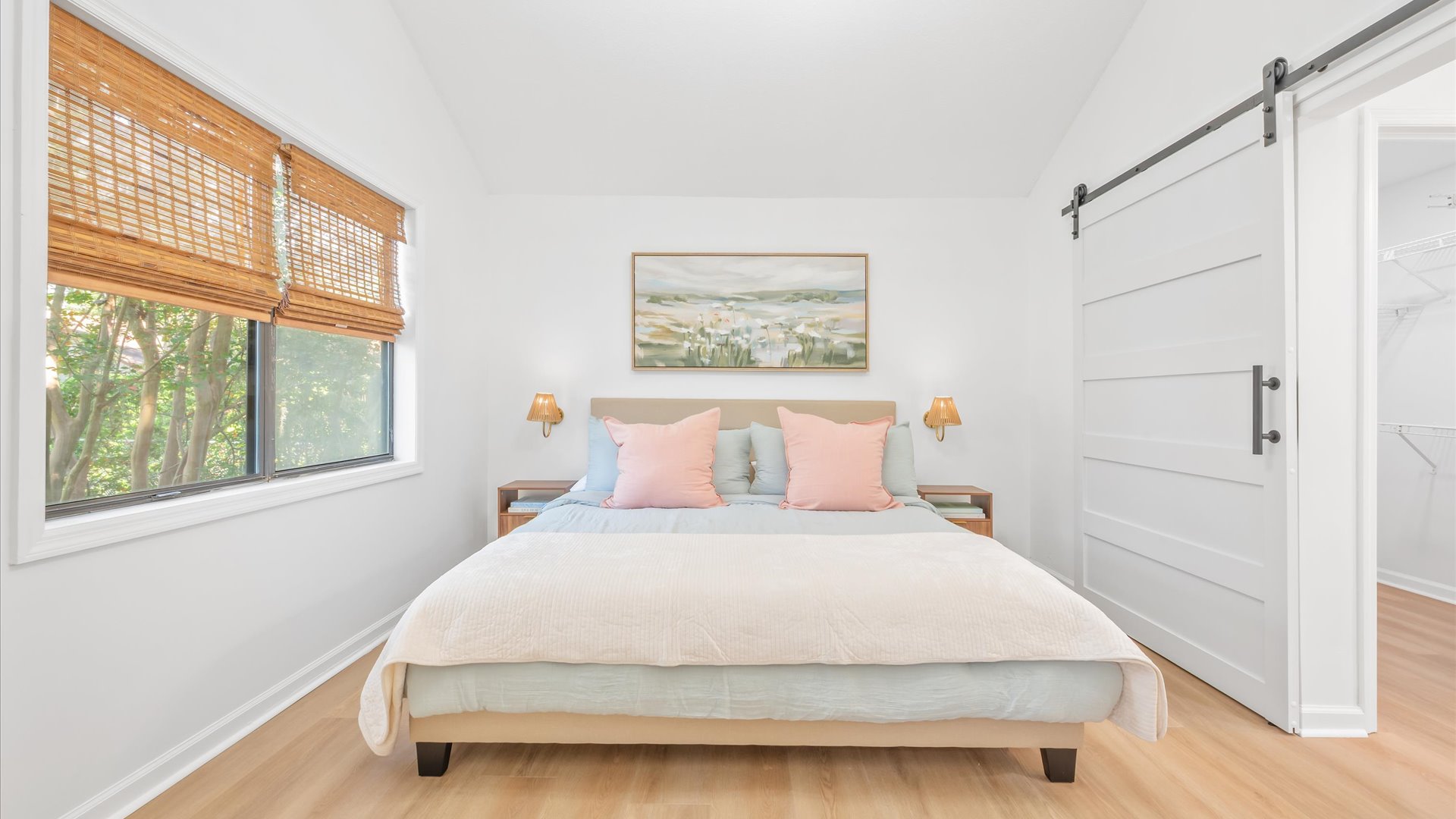 Primary bedroom king bed