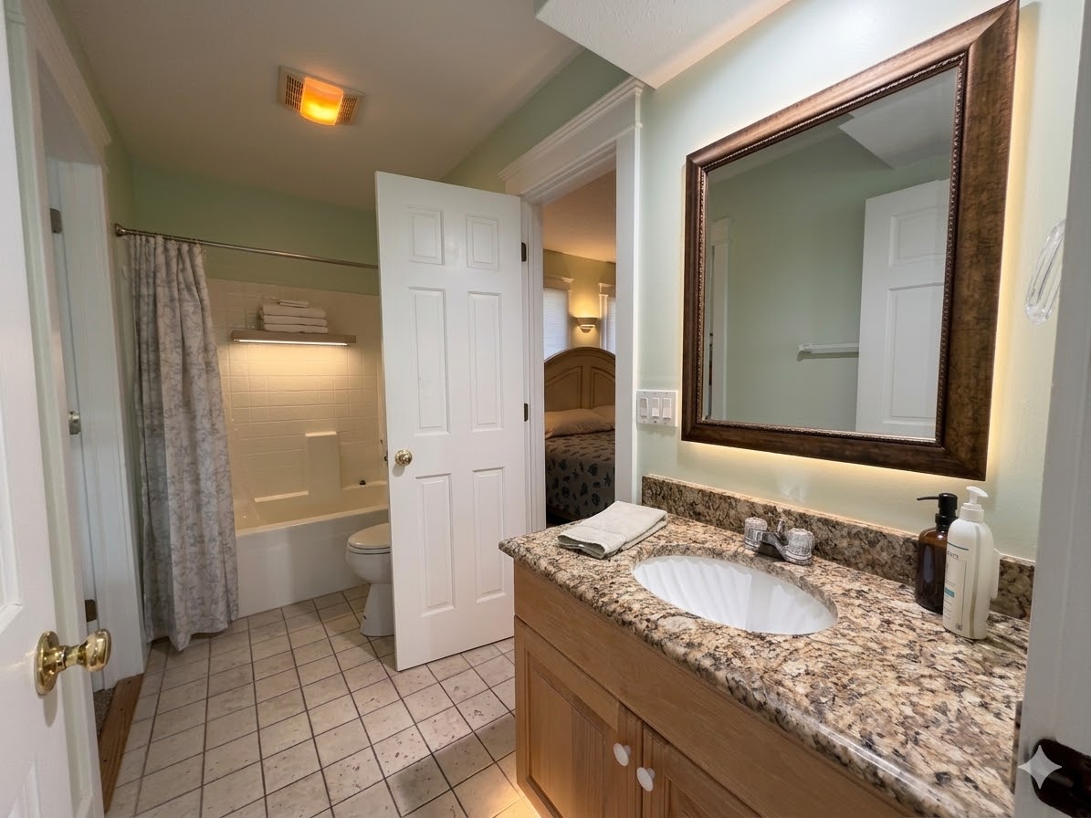 Bathroom 3 shared with 3,4,5