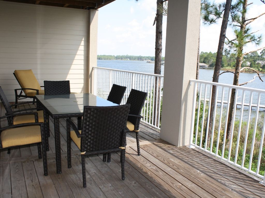 Dining set and lounge chairs on balcony for dining & relaxing
Typical 2 BR unit