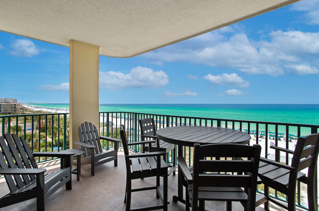 Beach View Patio with Lounge Seating and Dining Table - Perfect for Morning Coffee or an Afternoon Beverage- NEW PHOTOS COMING SOON!