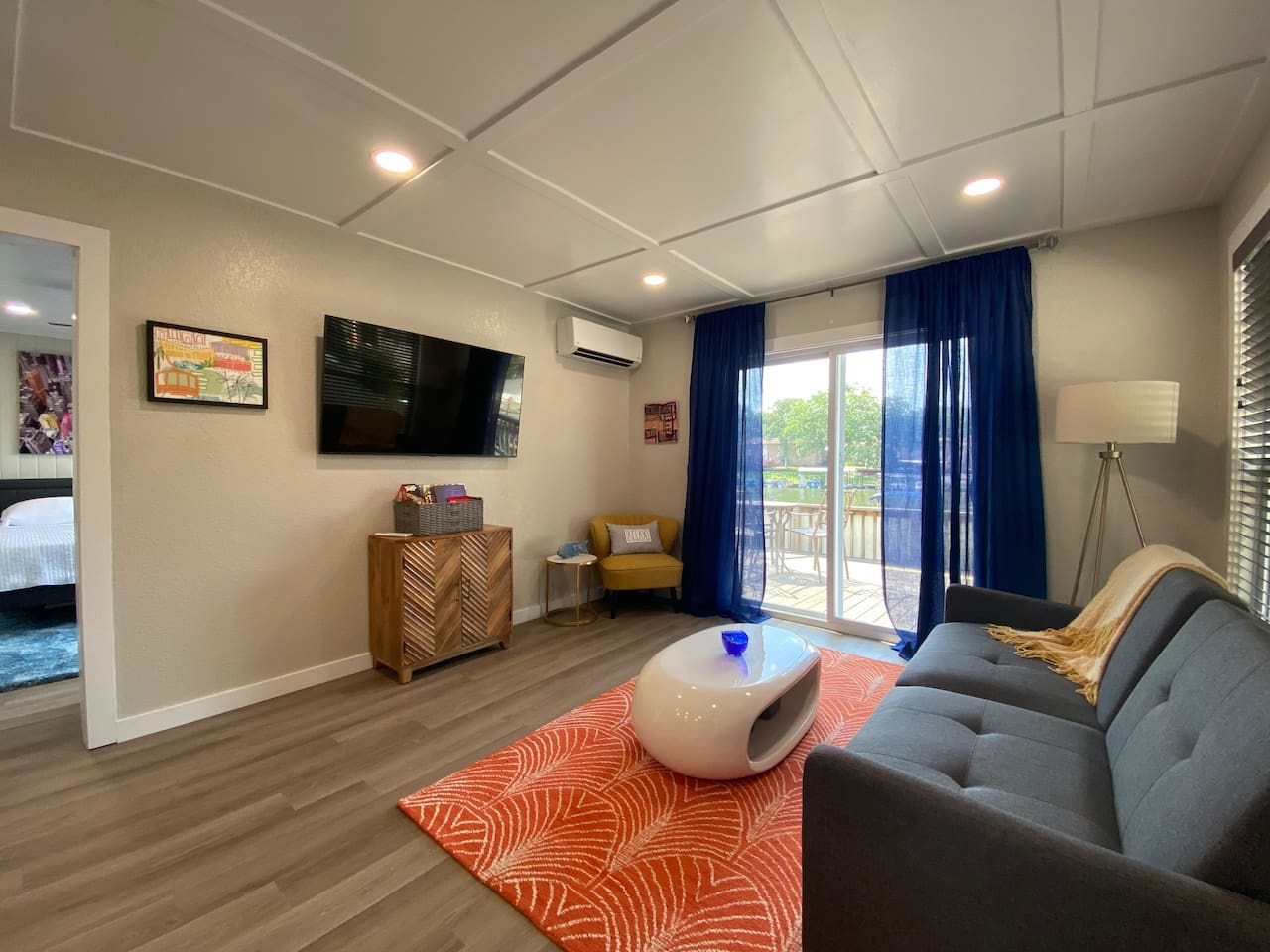 55" Smart TV in Living Room