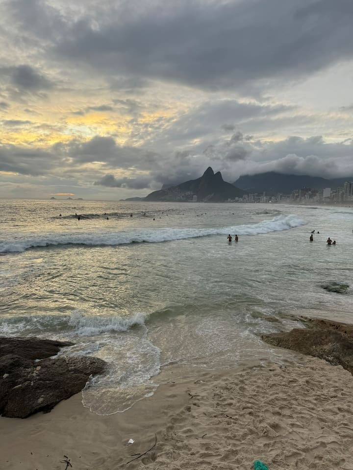 Of course, we wanted to add a beautiful photo of a Brazilian setting sun. 