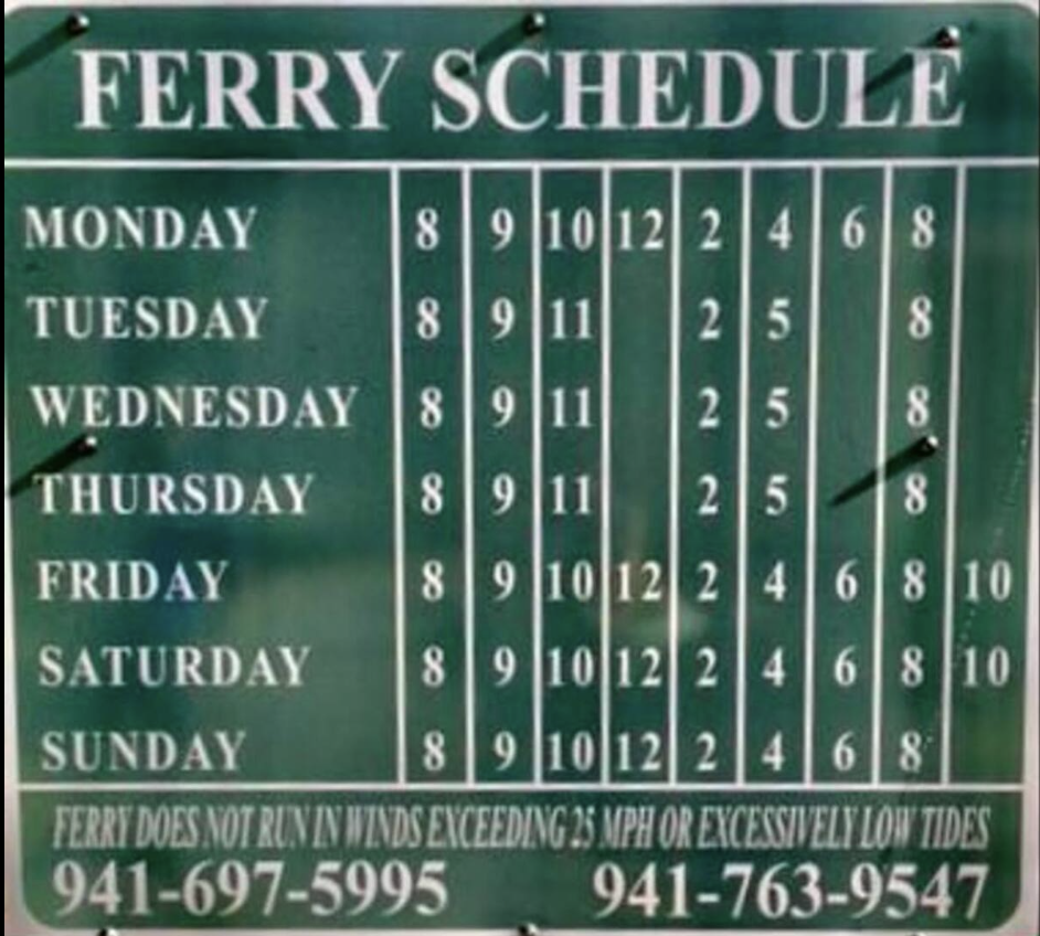 Ferry Schedule