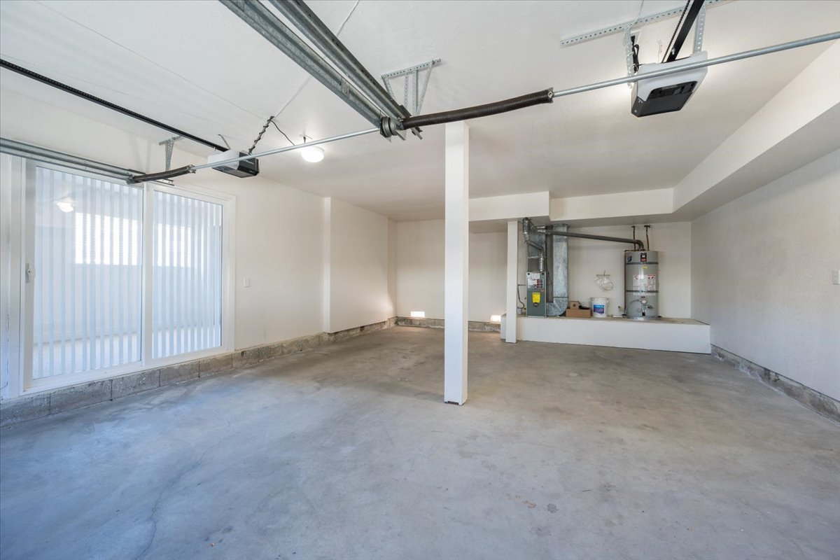 Large 2 car garage