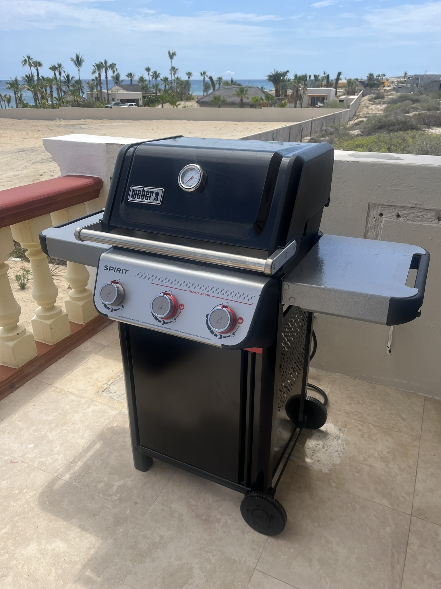 New Weber gas grill