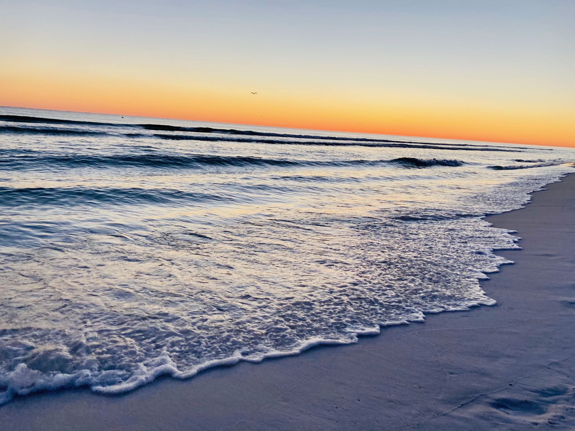 Stunning sunsets can be viewed from the beach or the balcony!