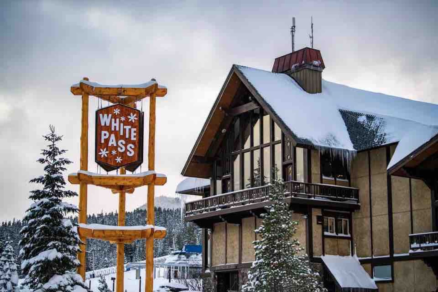 Enjoy a day of skiing at White Pass, our local ski resort!