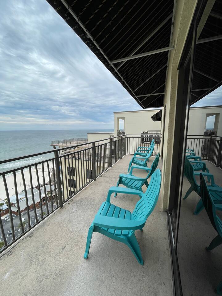 Large Balcony from living room