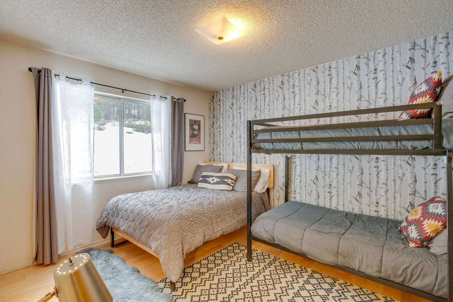 More photos of the 3 beds in this bedroom