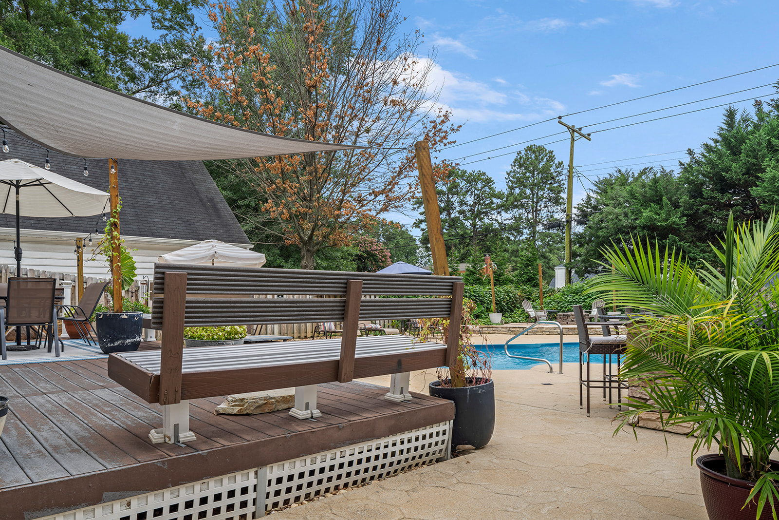Outdoor Oasis: Dive into relaxation with a stunning pool and inviting deck space!