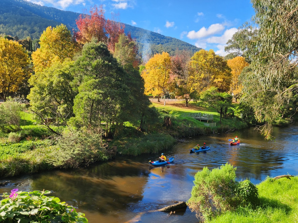 The Yarra river is walking distance from the house