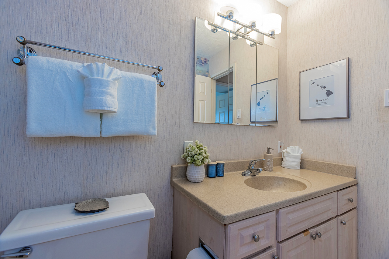 Full Bathroom Just Off the Bedroom