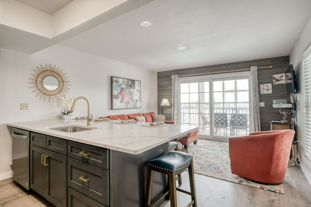 Open Floor Plan Kitchen / Living Area