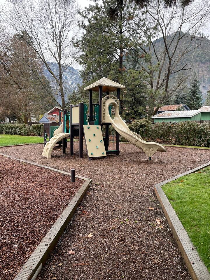 Play structure on the property.
