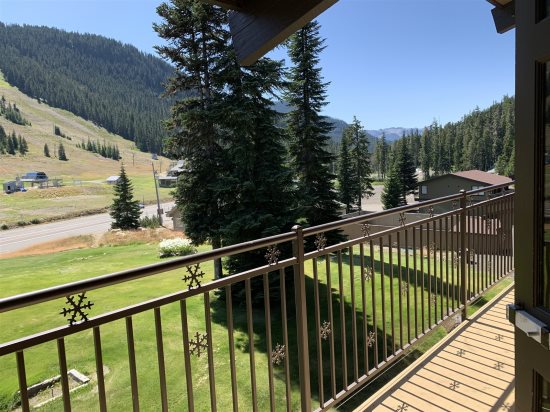View from balcony.