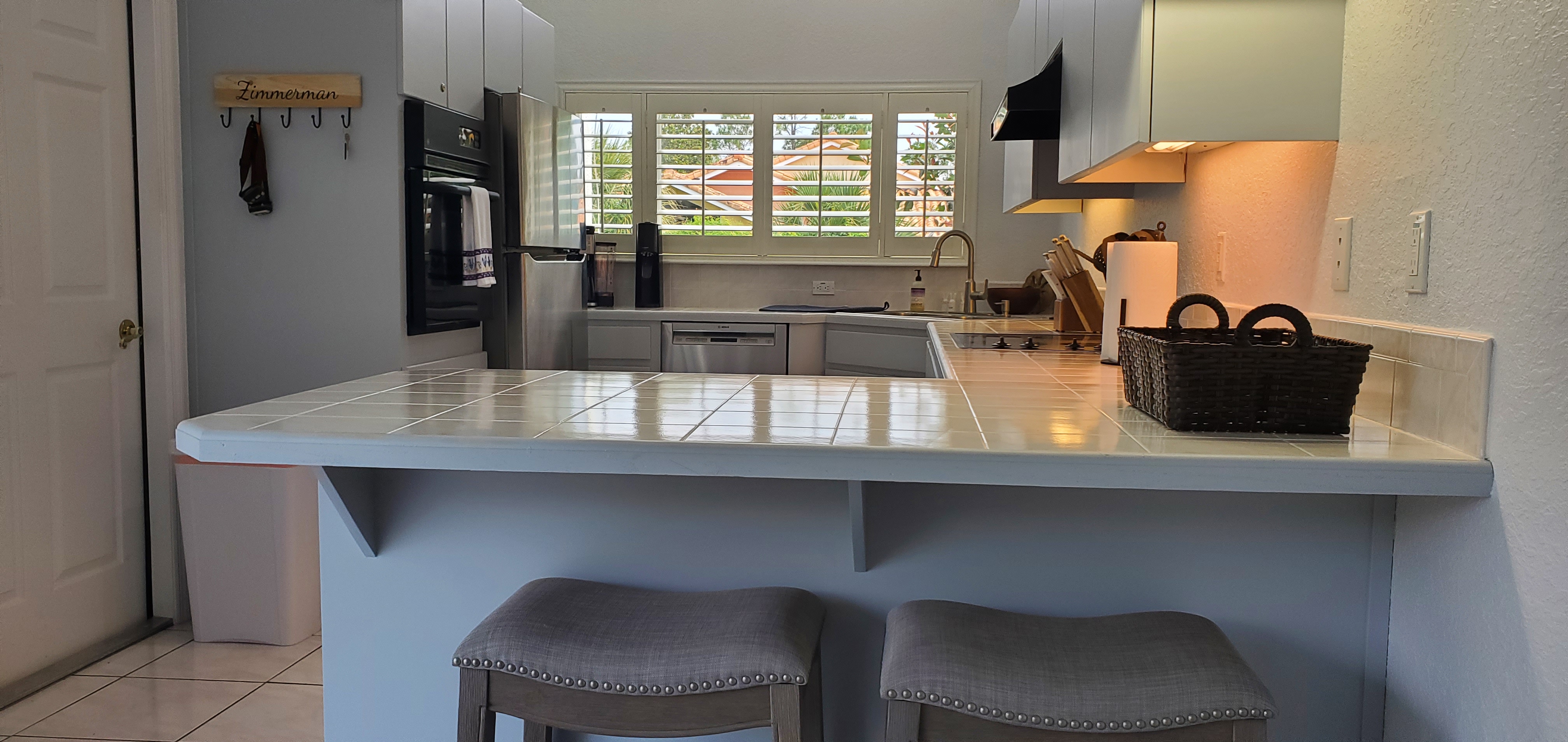 Kitchen and Kitchen bar stools