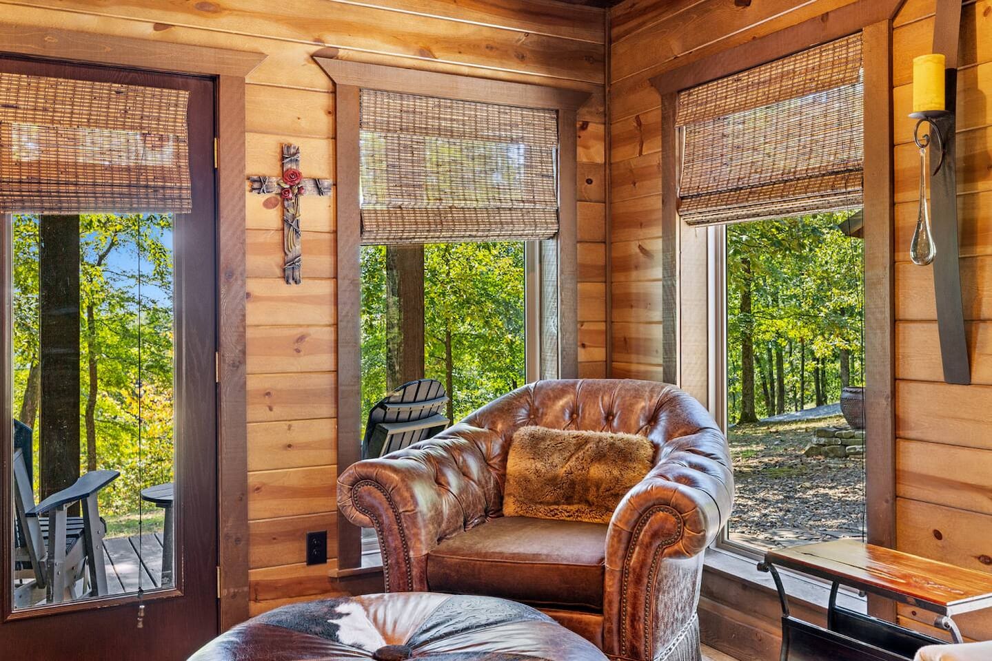 A comfy spot to lounge, plan the day, or simply soak in the peaceful vibe