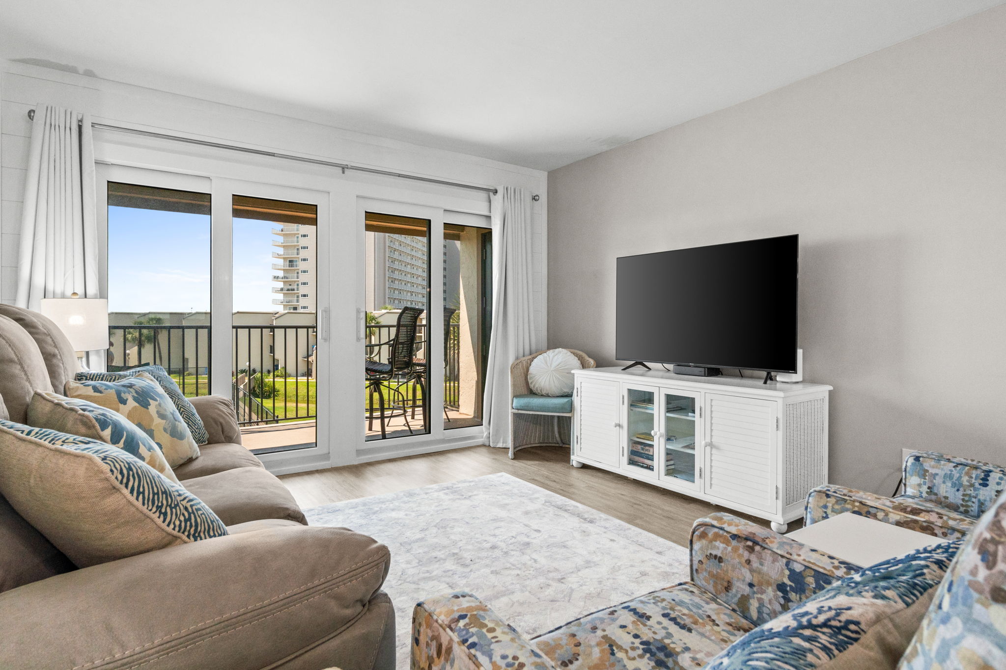 Living Room with Water View