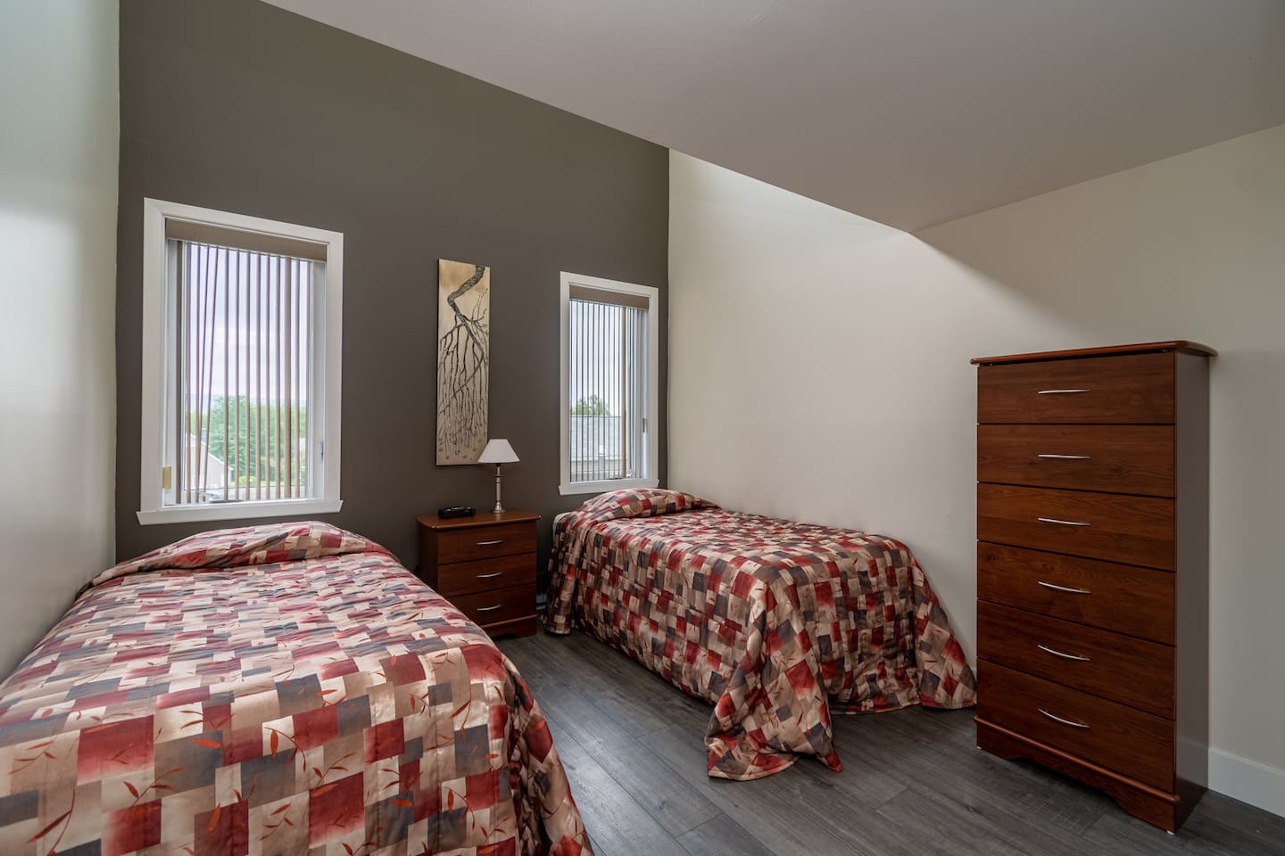 Chambre avec 2 lits simples
