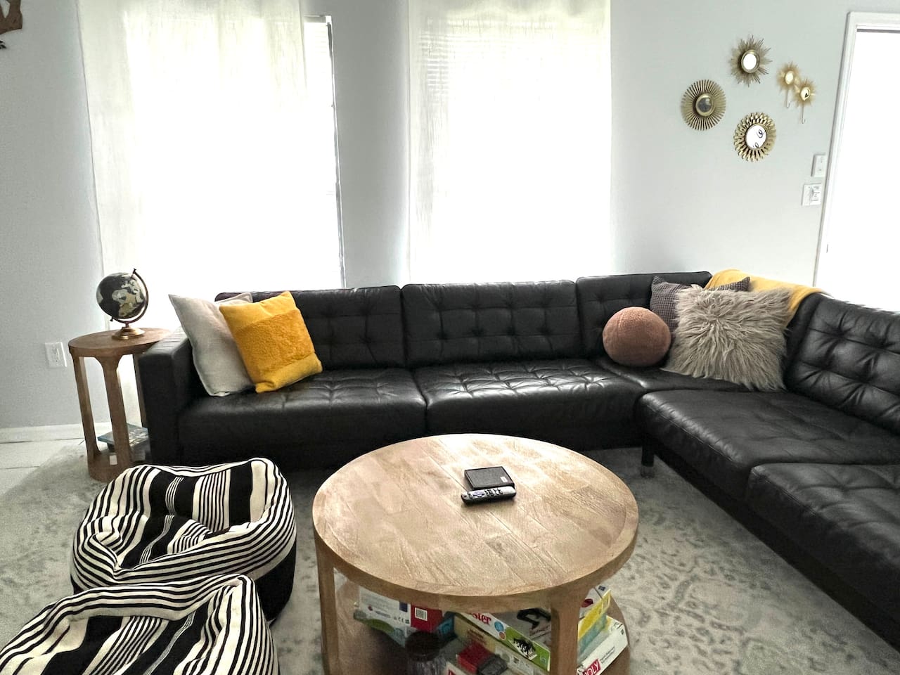 Plush seating large enough to fit everyone