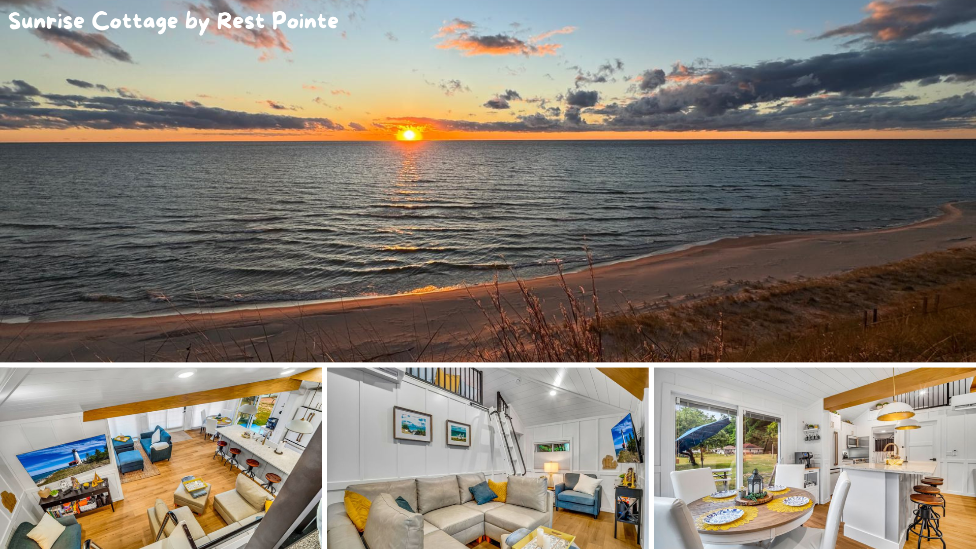 Two lakeside cottages perfect for groups