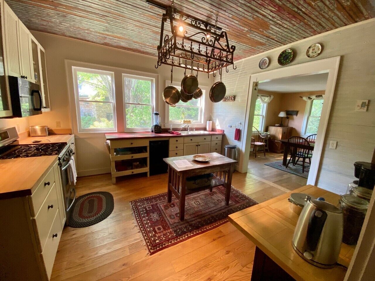 Charming kitchen with natural light