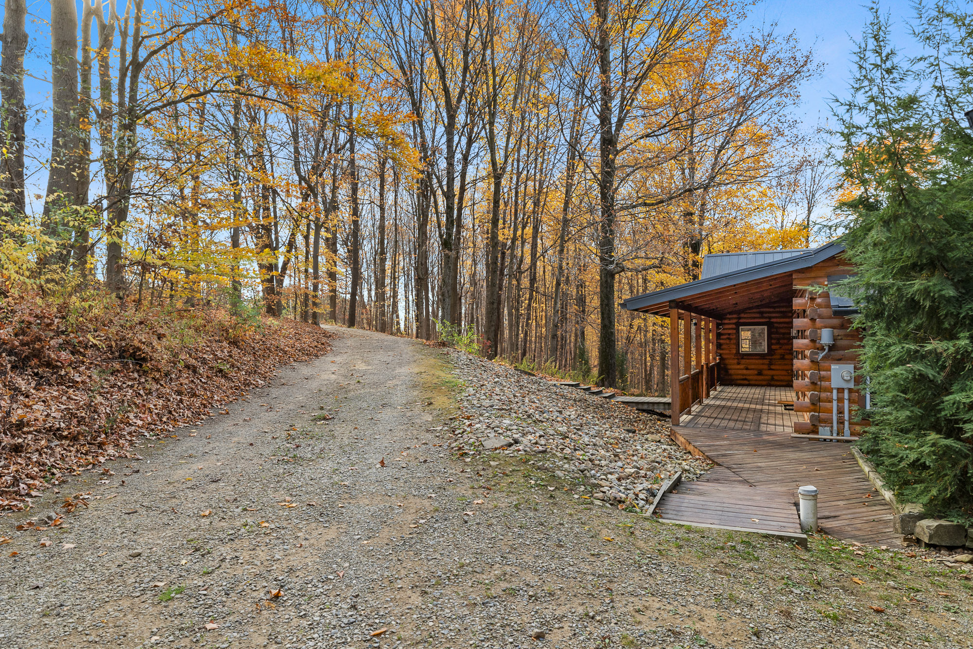 Long Private Driveway