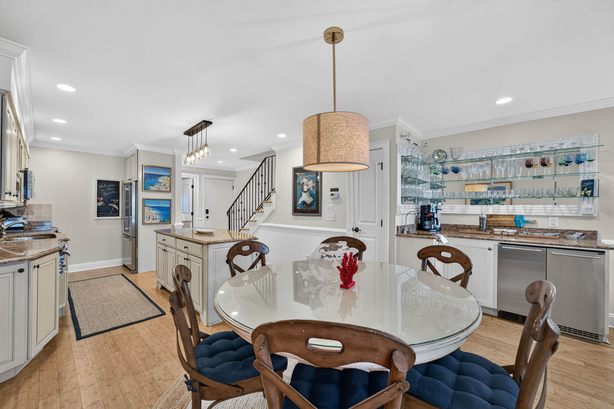 Dining Table | Oceans 22 | 22 Beach Club Villas, Wild Dunes | IOP Escapes