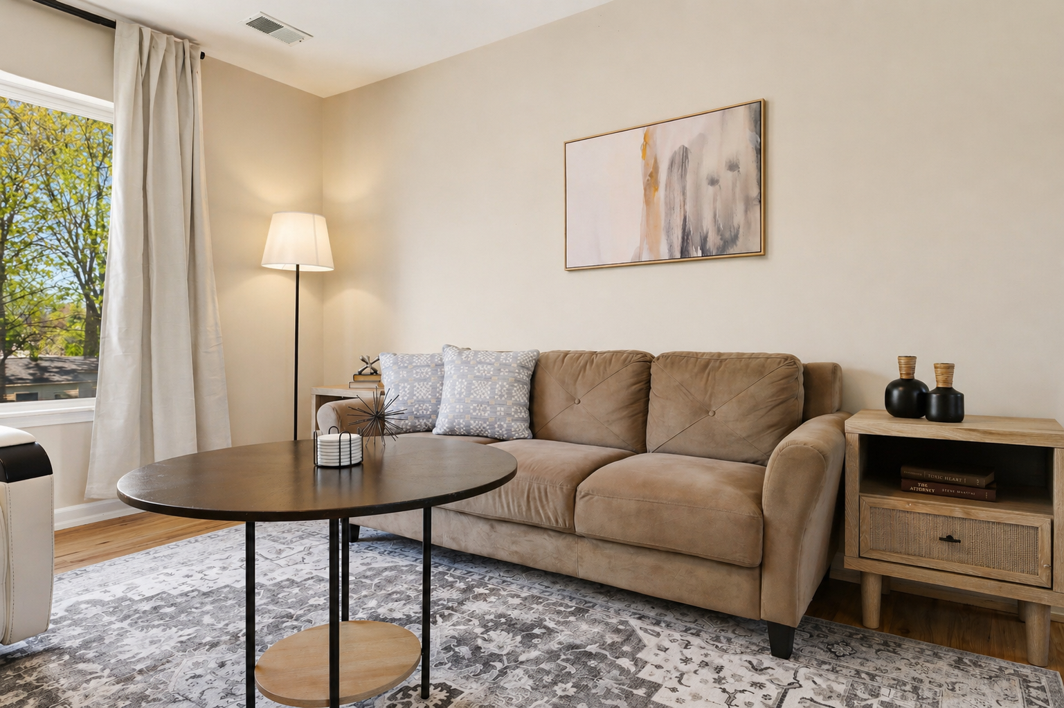Enjoy quality time with friends and family in our well-appointed living area.