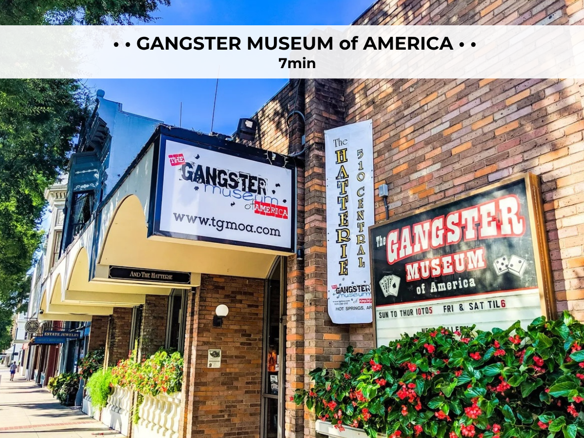 Learn about the notorious history of the area at the gangster Museum of America.