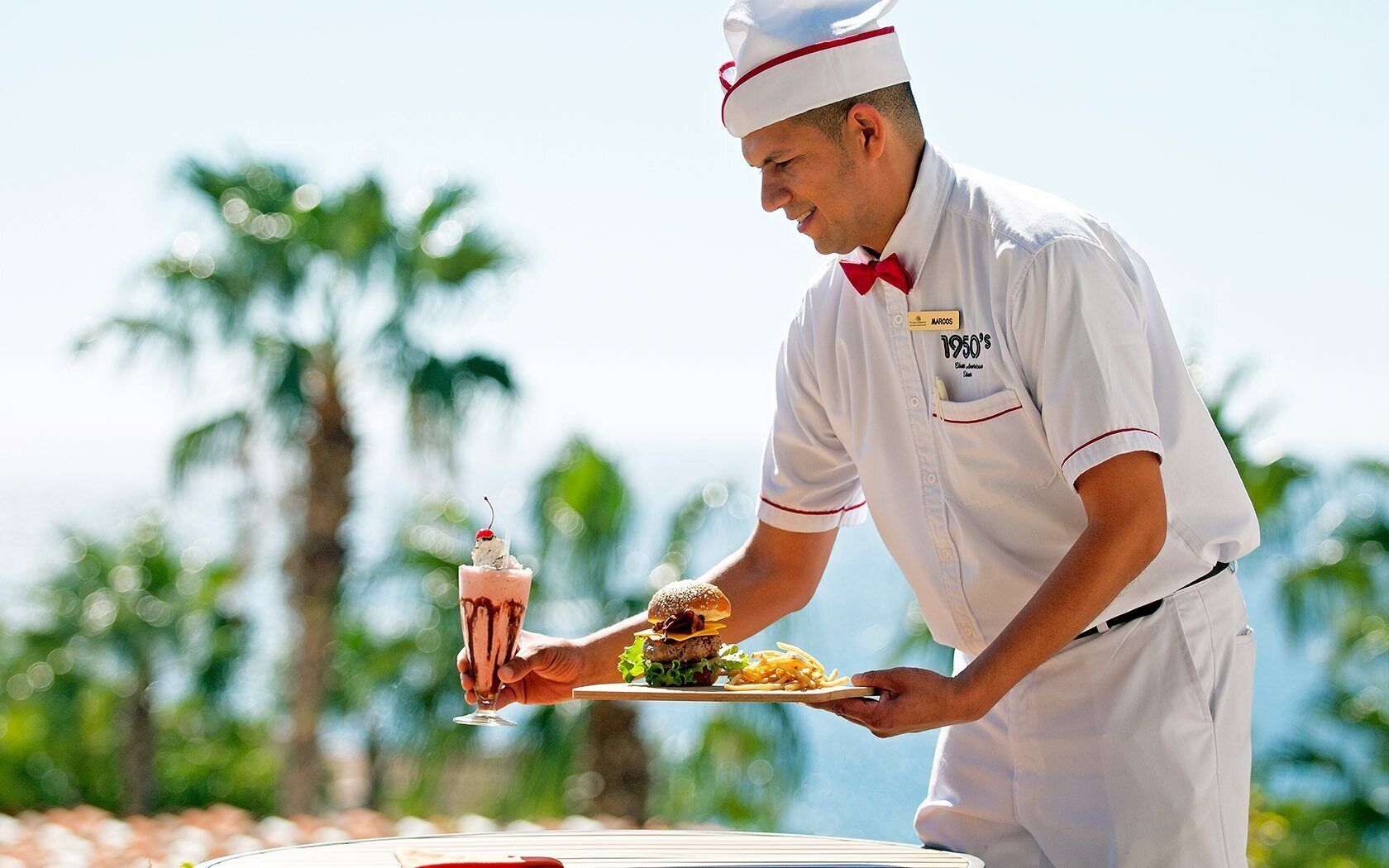 Dining at Pueblo Bonito Sunset while staying at Montecristo, Vacation Travel Exclusives
