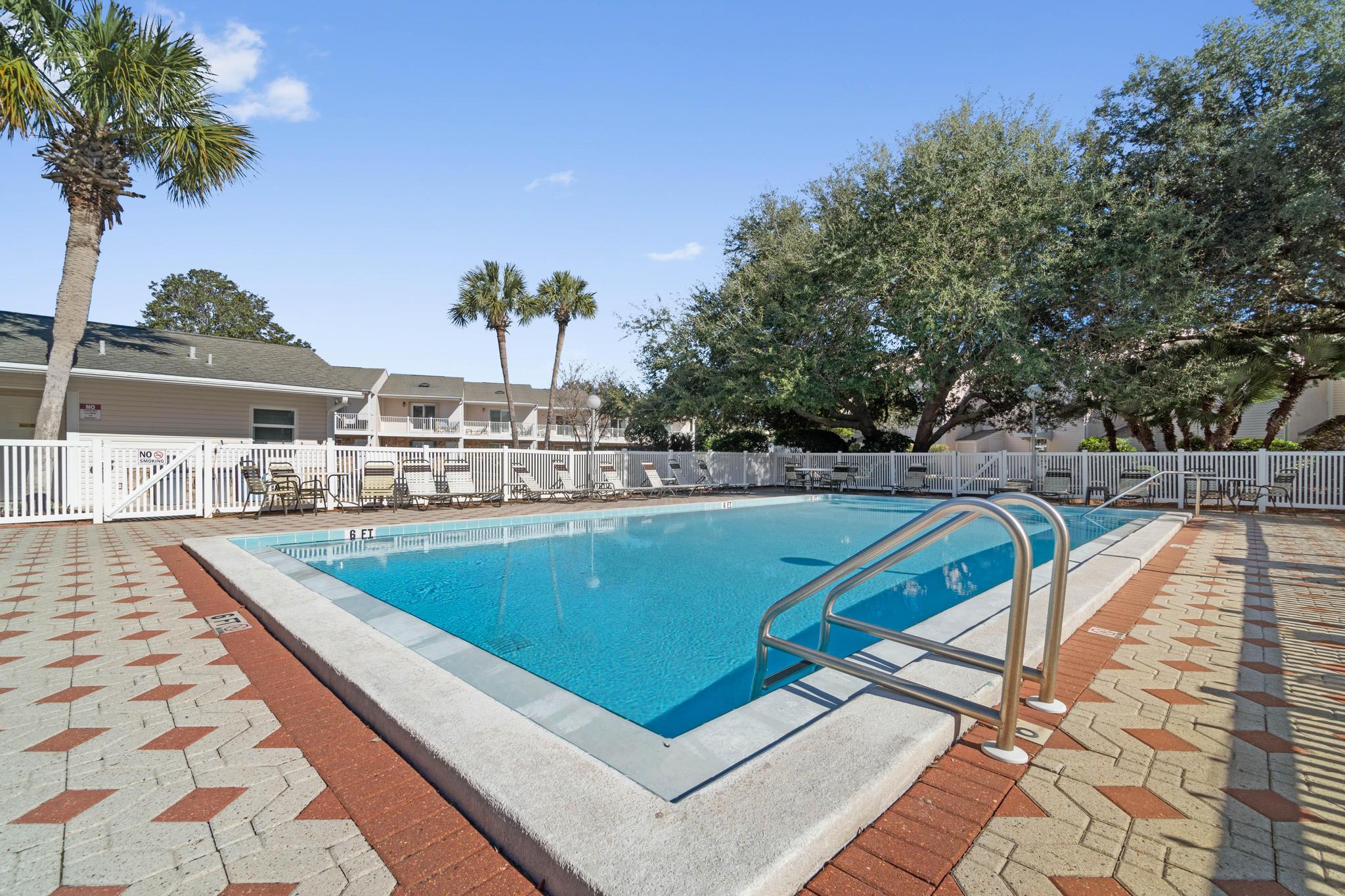 Pool in the common area