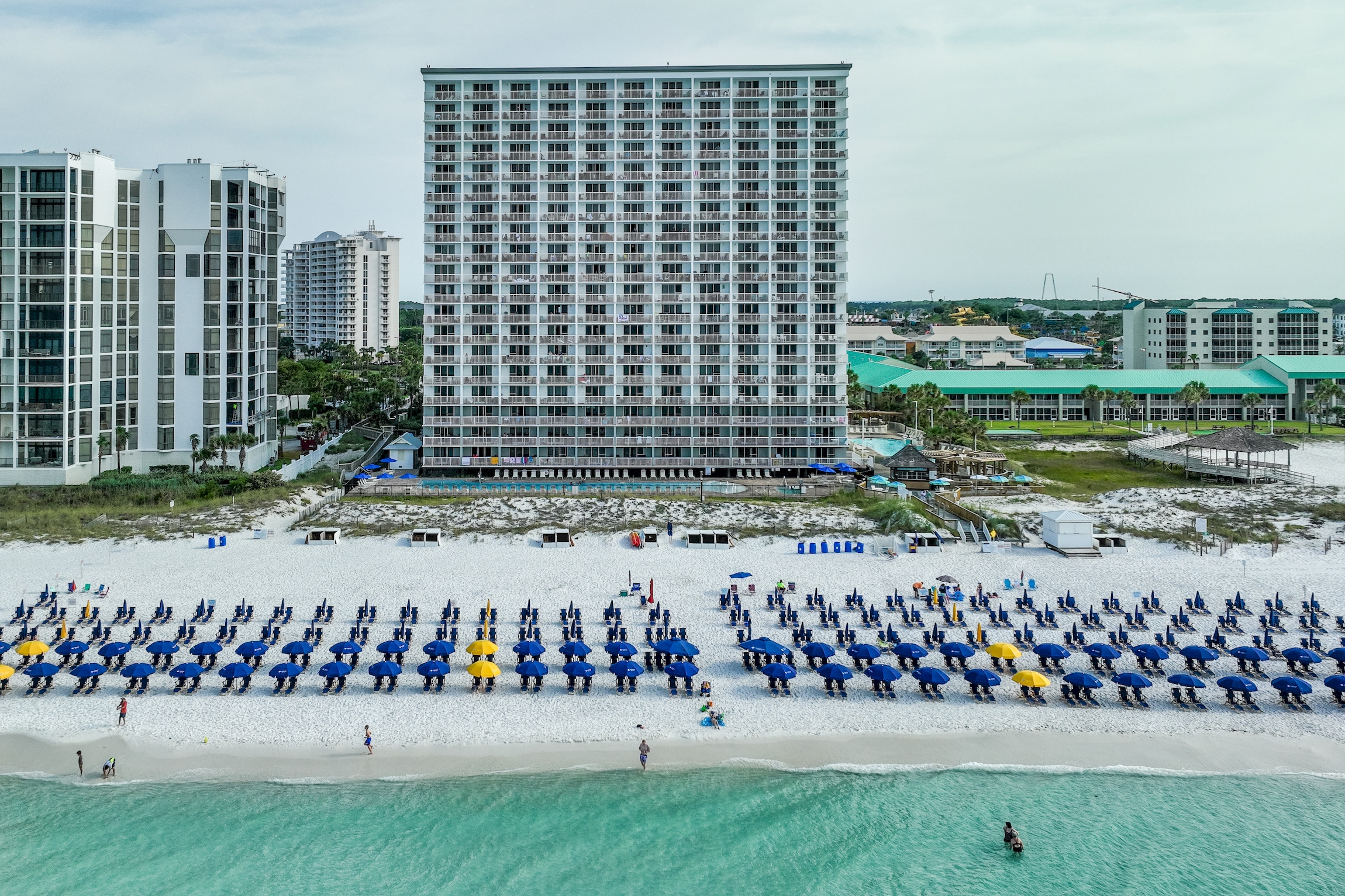 Our newly painted resort
