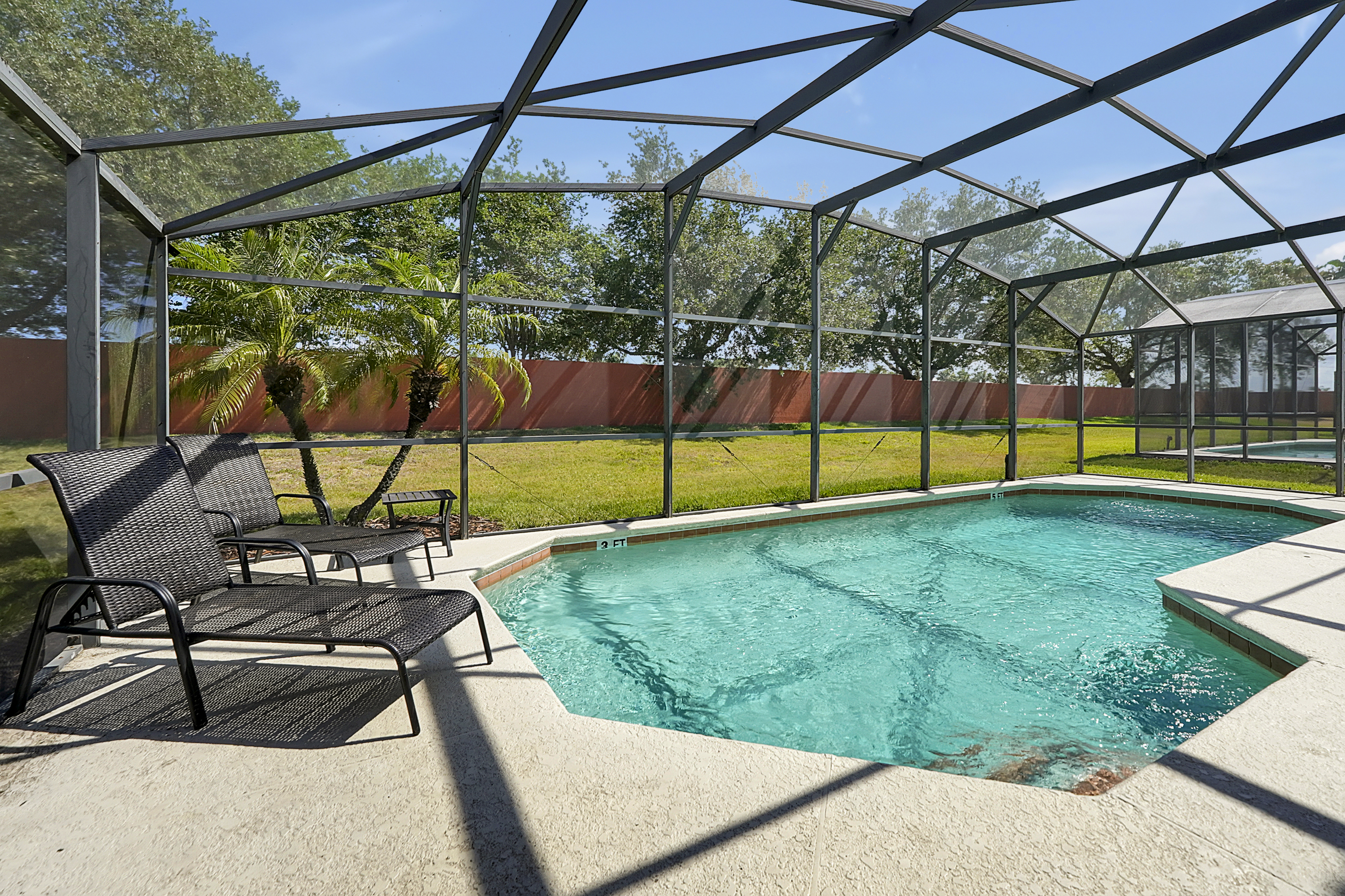 Private Pool With Home