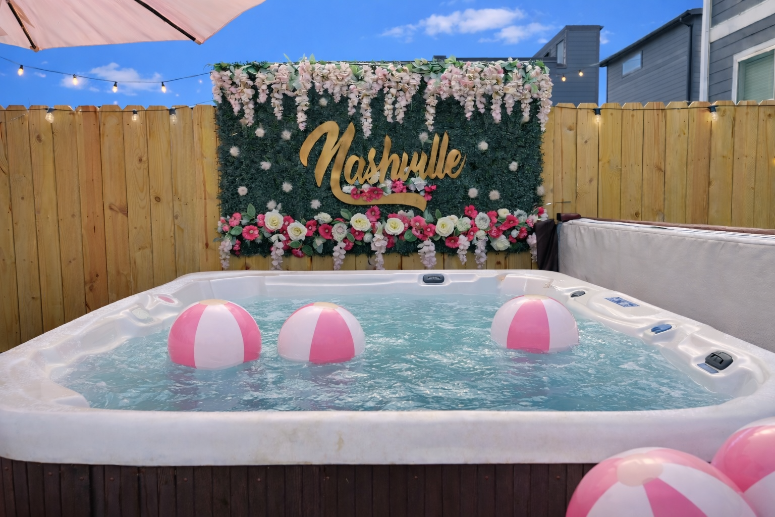 Take a soak under the moonlit sky!