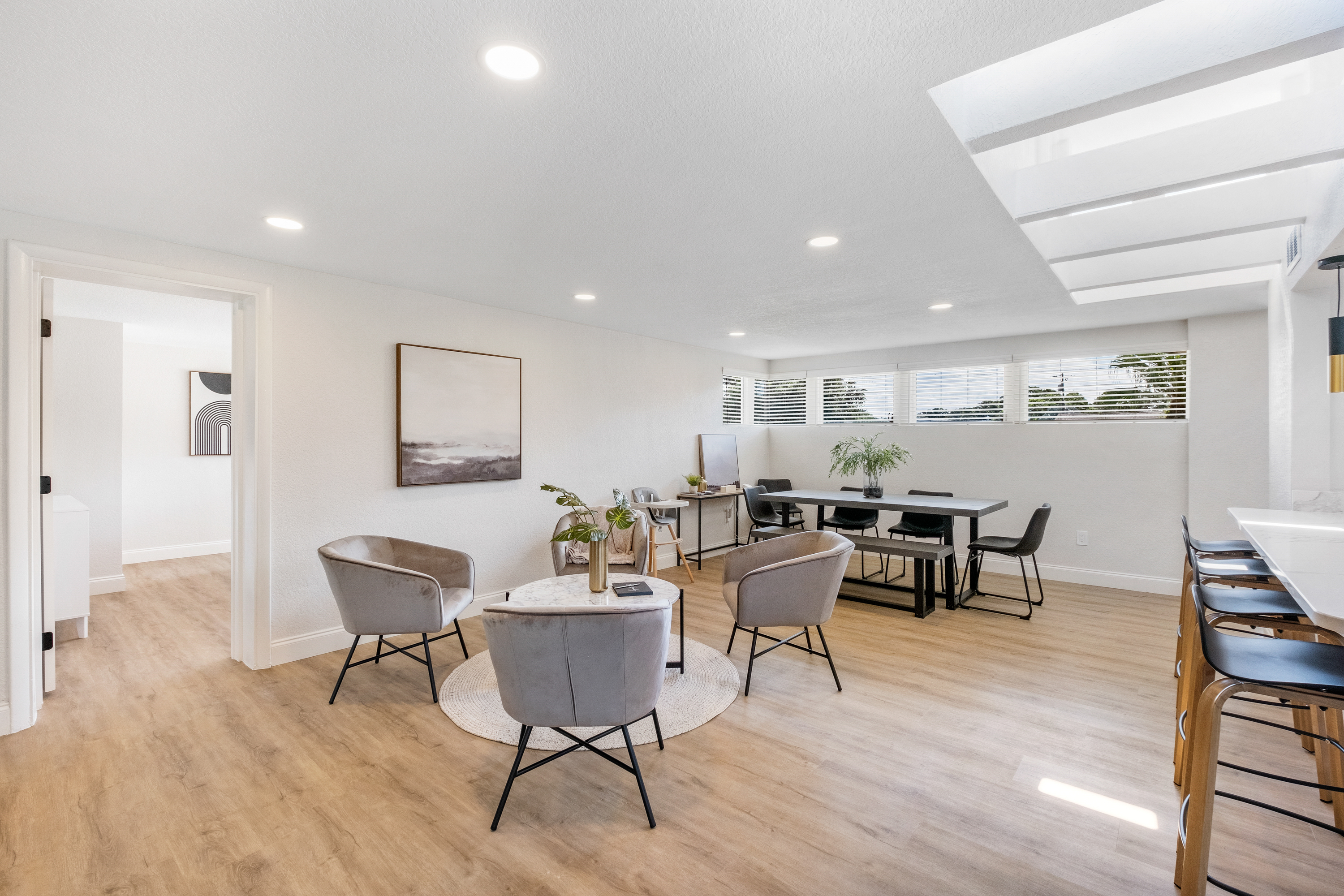 Bright and Open Dining area