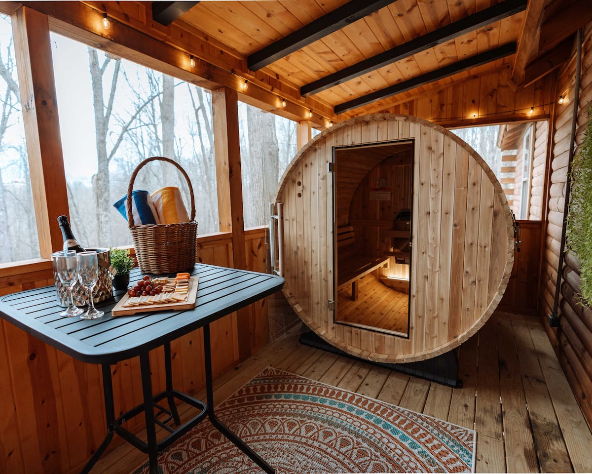 A private sanctuary for heat, healing, and total stillness