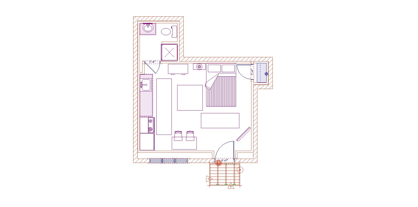 Creamery Apt 4 floor plan