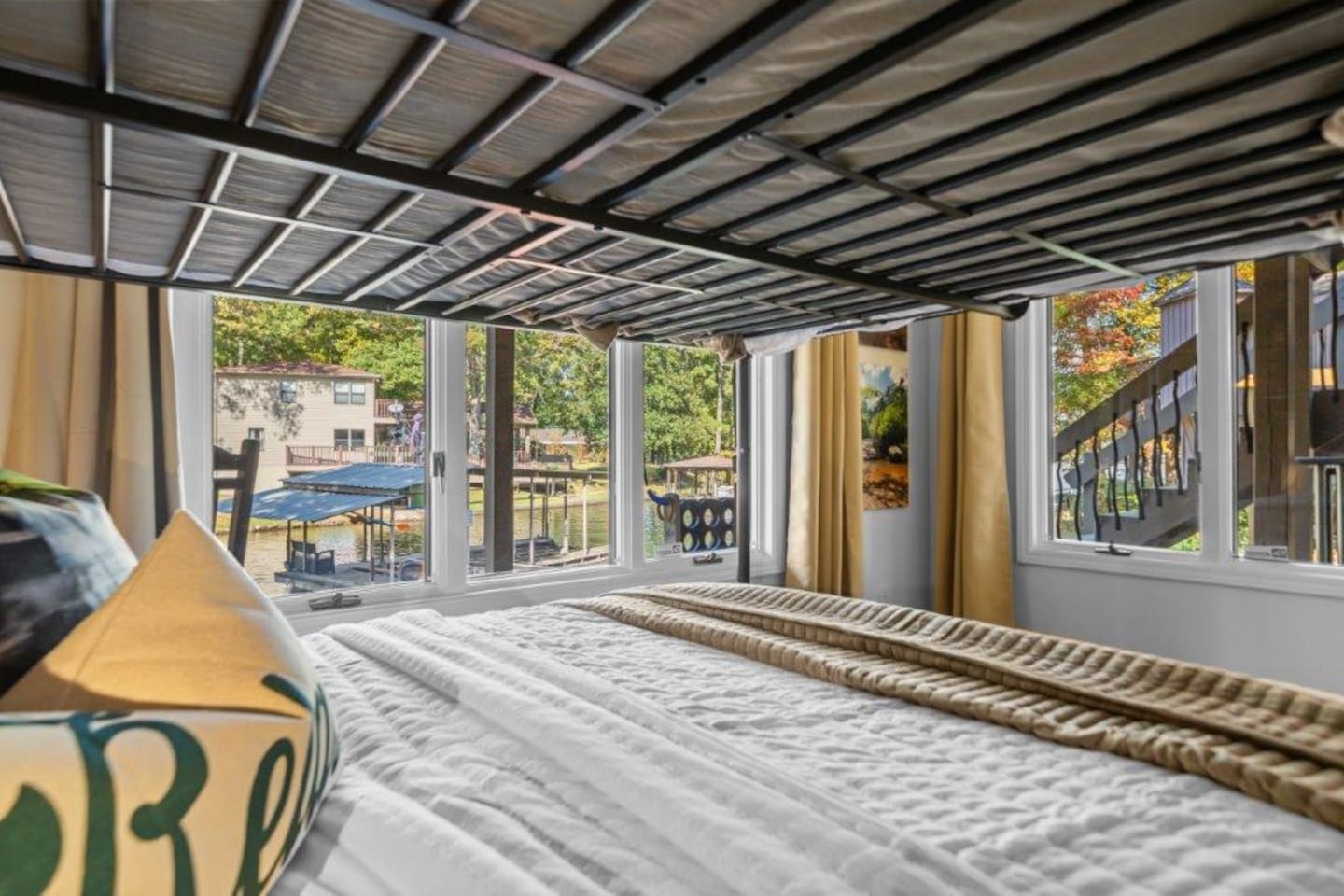 Lakeside Views from the Bunks!