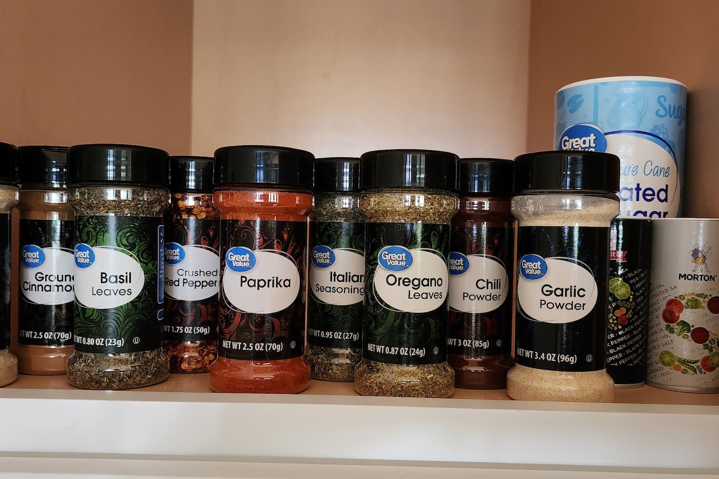 Stocked with spices for easy cooking