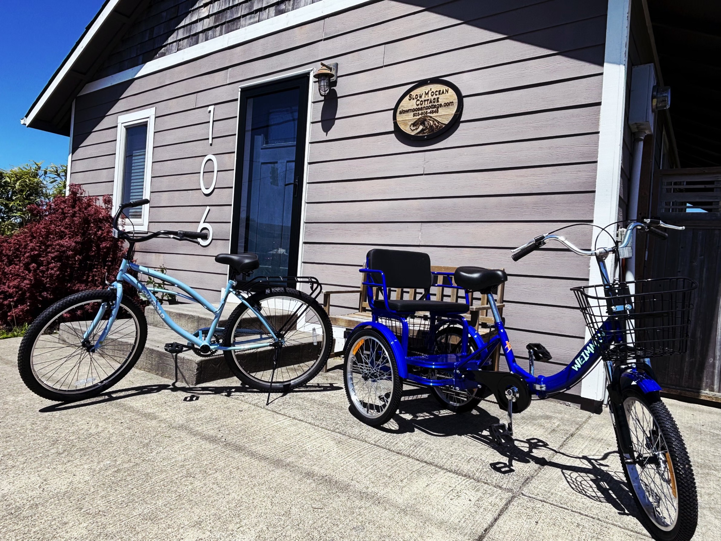 We added a trike to our bike fleet!