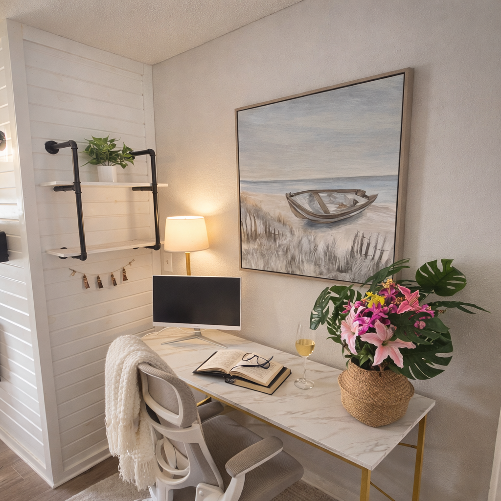 Tranquil retreat Workspace