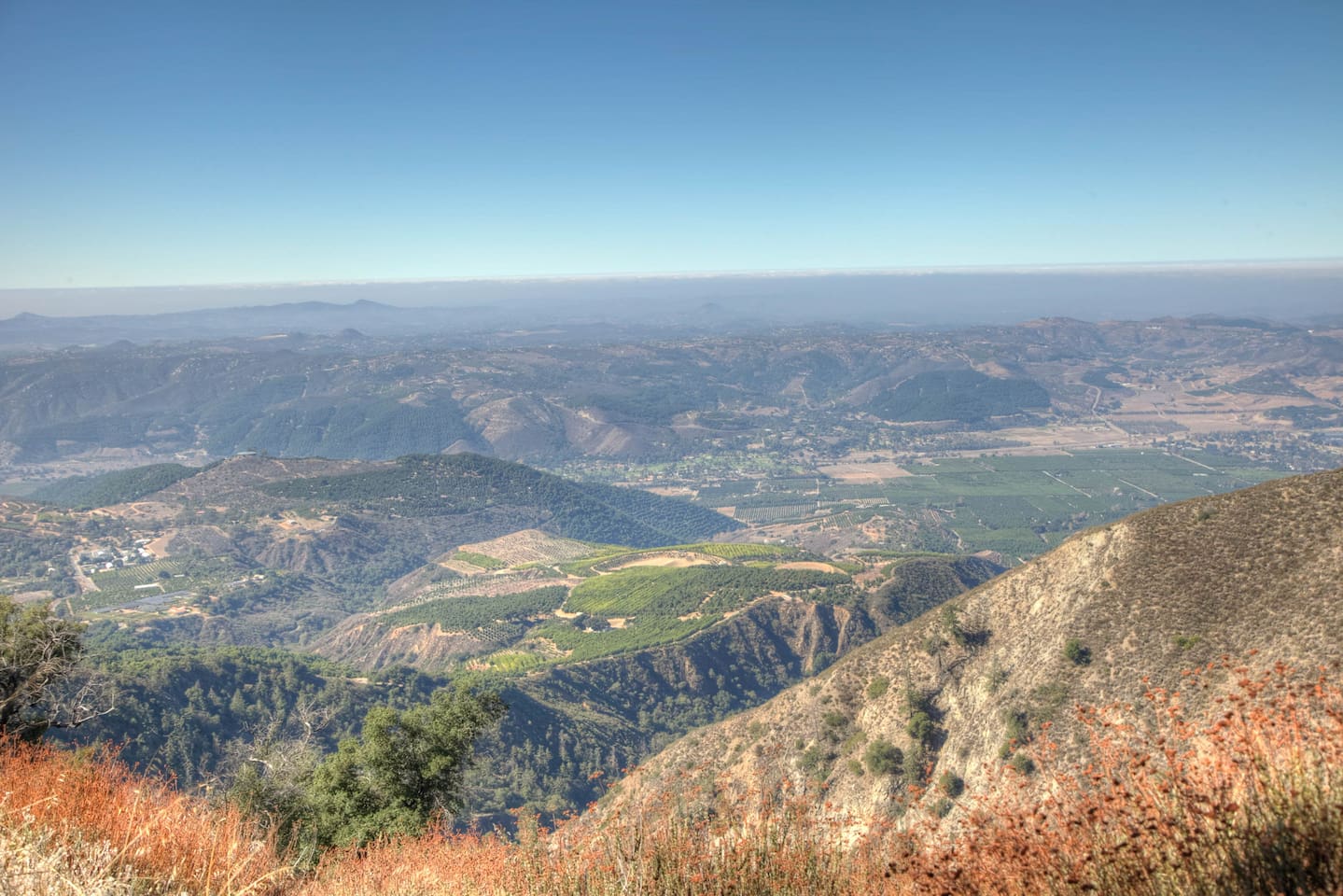 Awesome view over valley