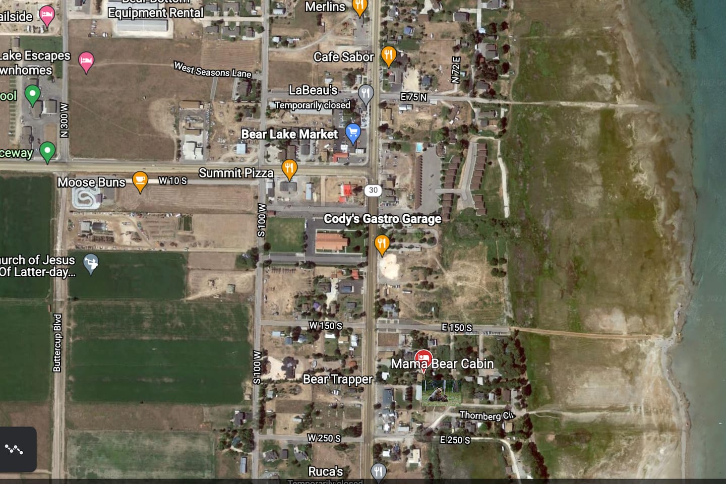 Nearby Restaurants, LDS Church, Market, City Pool, Raceway, Equipment Rental, Shops and Highway to Logan, Utah