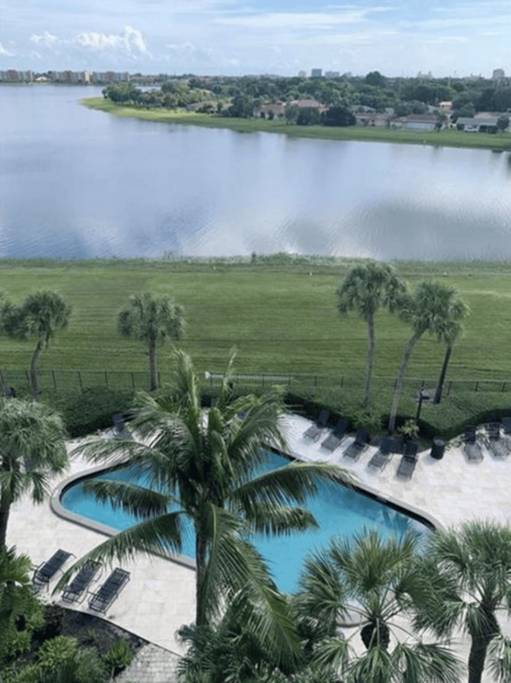 Ready to take a dip? Enjoy the community pool, located just behind the condo.