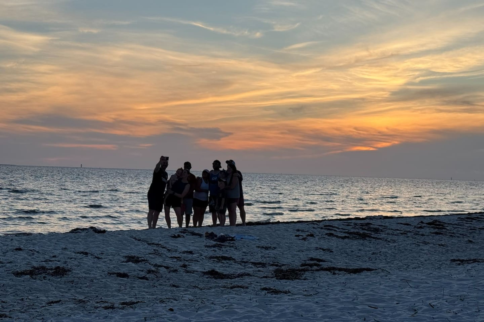 Make special memories with friends and family on the white sands of the private beach!