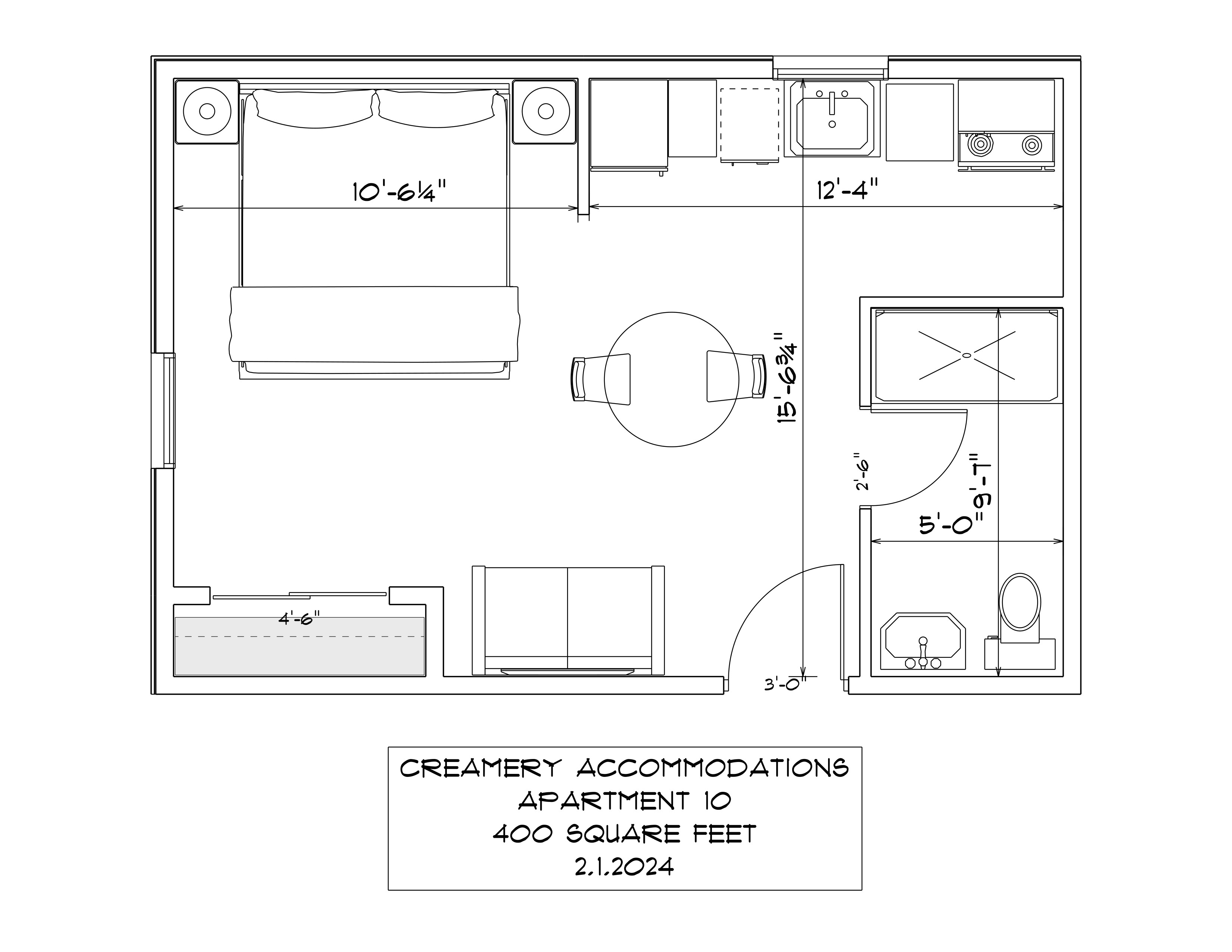 Apt 10 Floor plan